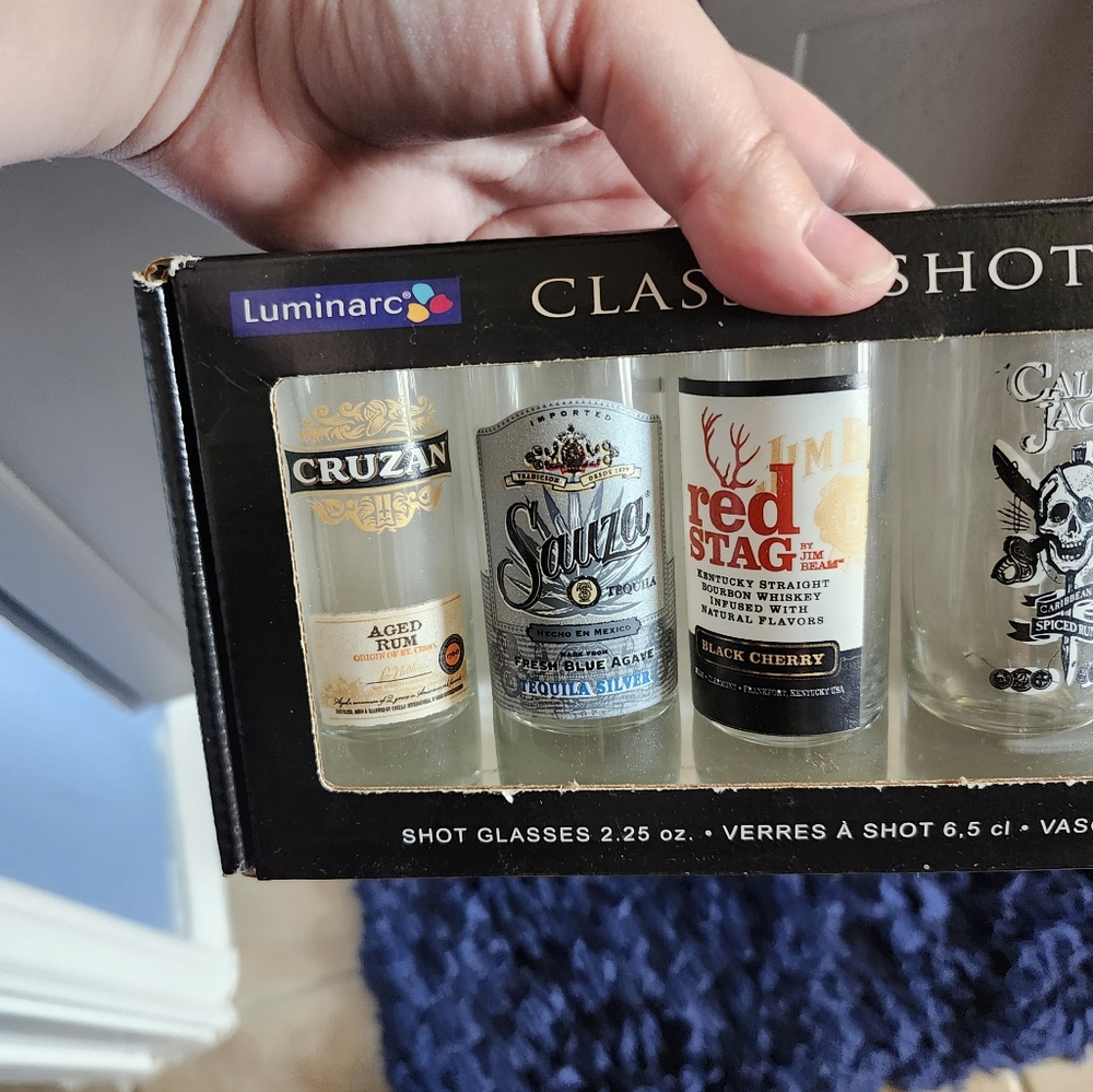 Luminarc Classic Shot Glass Collection Set - Picture 3 of 4